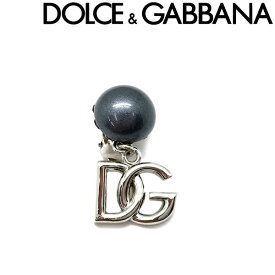 DOLCE&GABBANA ピアスドルチェ＆ガッバーナ レディース DGロゴ 片耳用 シルバー×グレーパール WEO7L2-W1111-87655 ブランド