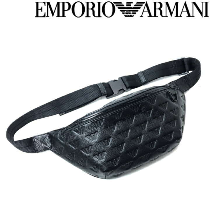 楽天市場】EMPORIO ARMANI ベルトバッグ エンポリオアルマーニ メンズ 