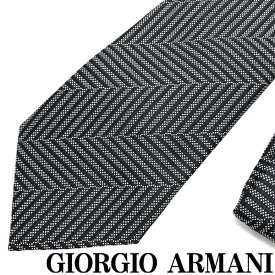 GIORGIO ARMANI ネクタイ ジョルジオアルマーニ メンズ シルク ブラック 黒 【剣先幅:8cm】 360054-933-00020 ブランド