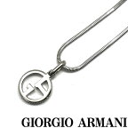 GIORGIO ARMANI ネックレス ジョルジオアルマーニ メンズ&レディース ロゴ シルバー 53L040-3R040-00017 ブランド