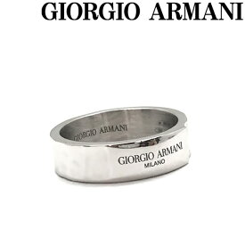 GIORGIO ARMANI リング・指輪 ジョルジオアルマーニ メンズ&レディース 53L110-3R110-00017 ブランド シルバー