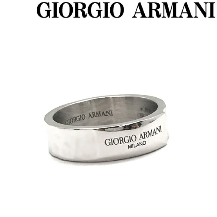楽天市場】GIORGIO ARMANI リング・指輪 ジョルジオアルマーニ メンズ 