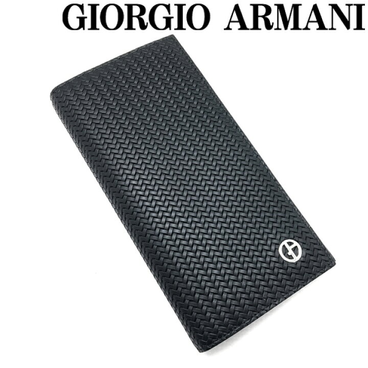 楽天市場】GIORGIO ARMANI 長財布 ジョルジオアルマーニ メンズ  