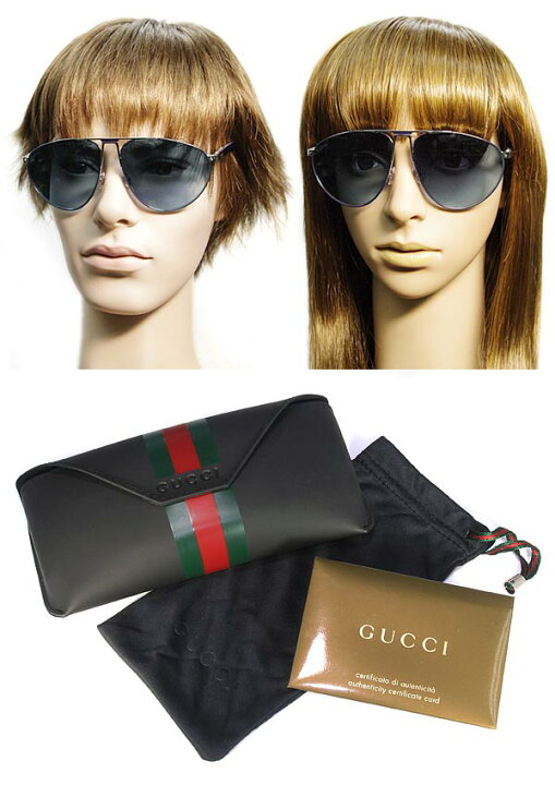 楽天市場】サングラス GUCCI グラデーションブルー グッチ GUC-GG-2212 