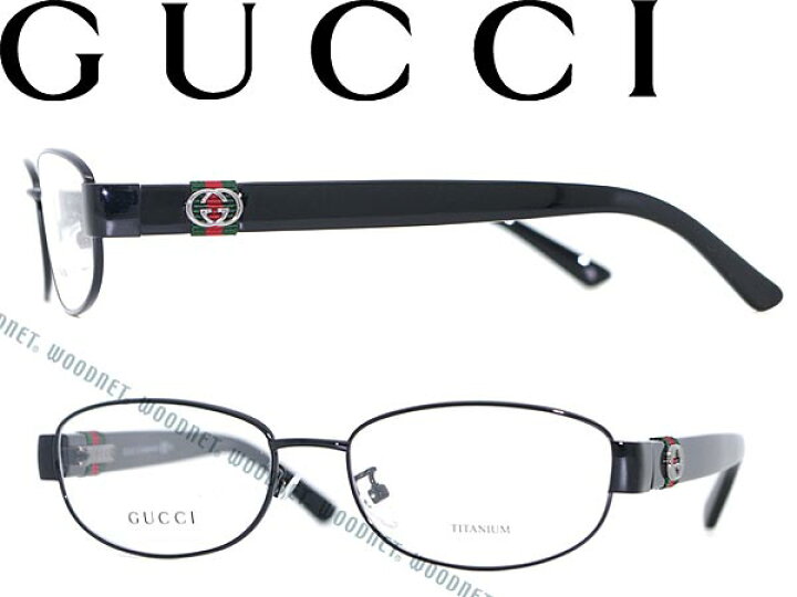 楽天市場】グッチ 眼鏡 ブラック GUCCI メガネフレーム めがね GG 