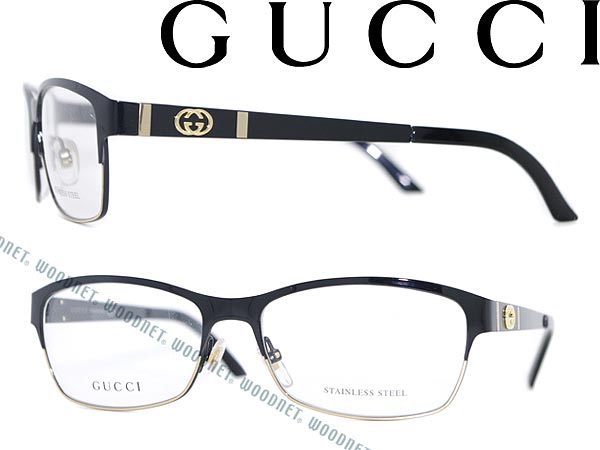 gucci black frame glasses