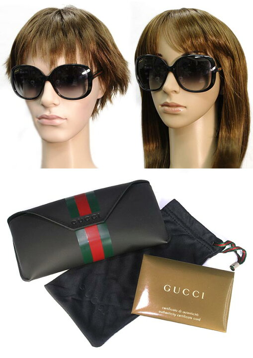 楽天市場】グラデーションブラックグッチ サングラス GUCCI GUC-GG 