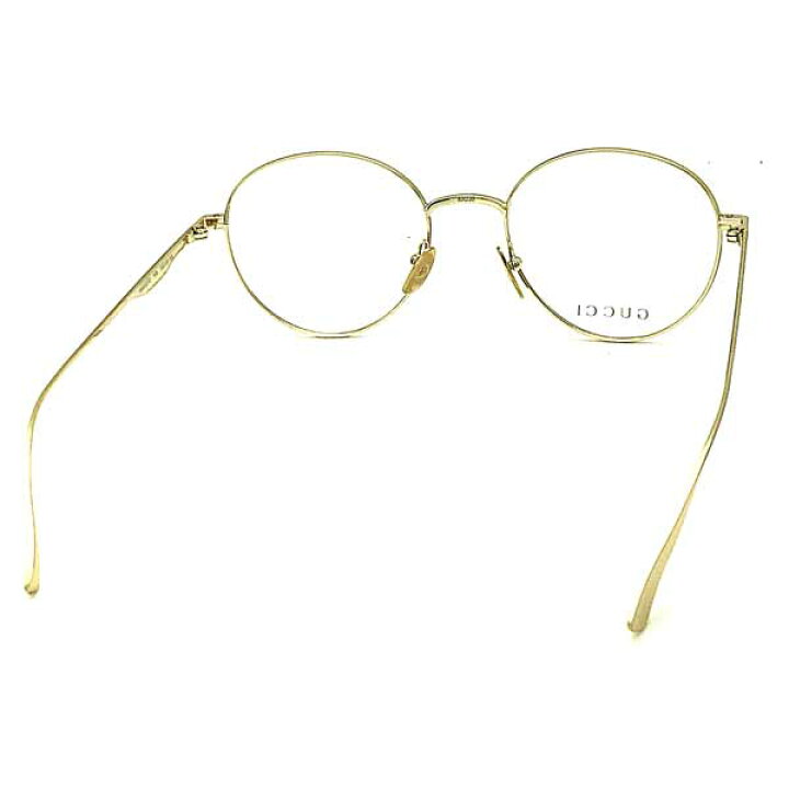 楽天市場 Gucci メガネフレーム グッチ 人気モデル メンズ レディース ゴールド 眼鏡 Guc Gg 0337o 008 ブランド Woodnet 楽天市場店
