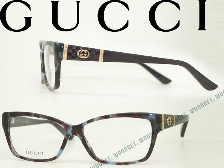 楽天市場】グッチ めがね マーブルブラウン GUCCI 眼鏡 メガネフレーム 