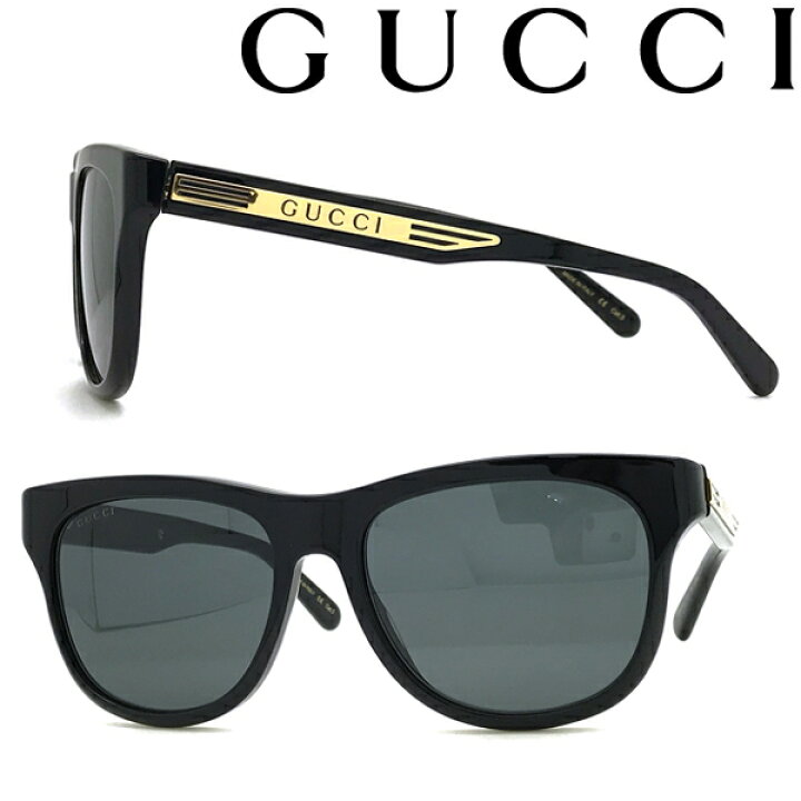 楽天市場】GUCCI サングラス グッチ メンズ&レディース ブラック GUC  