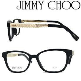 JIMMY CHOO メガネフレーム ジミーチュウ メンズ&レディース ブラック 眼鏡 00JC-160-QFE ブランド