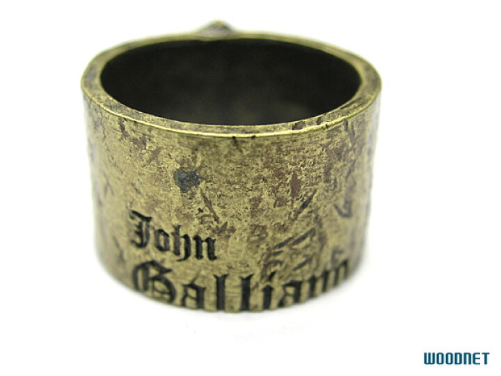 楽天市場】ジョンガリアーノ ゴールドリング・指輪 John Galliano G 
