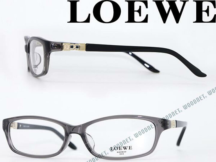 楽天市場】LOEWE めがね クリアグレー ロエベ メガネフレーム 