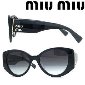 miu miu サングラス ミュウミュウ レディース グラデーションブラック 0MU-03WS-06U5D1 ブランド