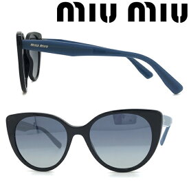 miu miu サングラス ミュウミュウ レディース グラデーションブルー 0MU-04XS-1AB3AO ブランド