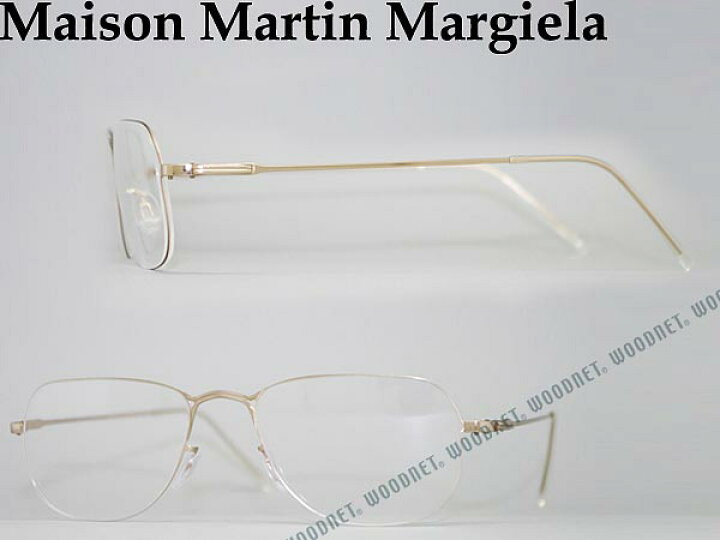 楽天市場】Maison Martin Margiela メガネフレーム ゴールド メゾン 