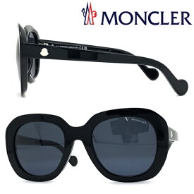 MONCLER サングラス モンクレール メンズ&レディース ブラック 00ML-0141-01V ブランド