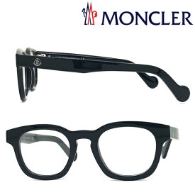 MONCLER メガネフレーム モンクレール メンズ&レディース ブラック 眼鏡 00ML-5017-001 ブランド