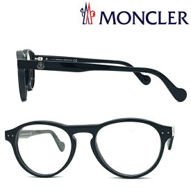 MONCLER メガネフレーム モンクレール メンズ&レディース ブラック×マットブラック 眼鏡 00ML-5022-001 ブランド