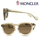 MONCLER サングラス モンクレール メンズ&レディース ブラウンミラー ML-0229-57L ブランド