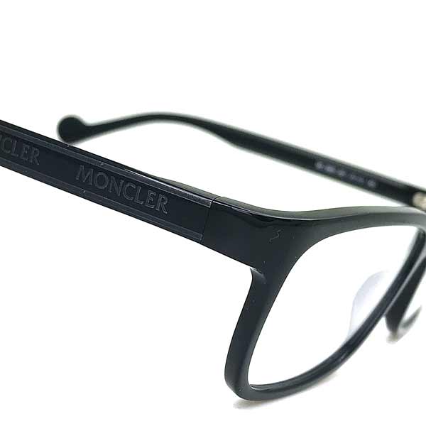 MONCLER メガネフレーム モンクレール メンズ&レディース ブラック 眼鏡 ML-5063-001 ブランド | WOODNET　楽天市場店