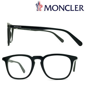 MONCLER メガネフレーム モンクレール メンズ&レディース ブラック×グレー 眼鏡 ML-5151-001 ブランド