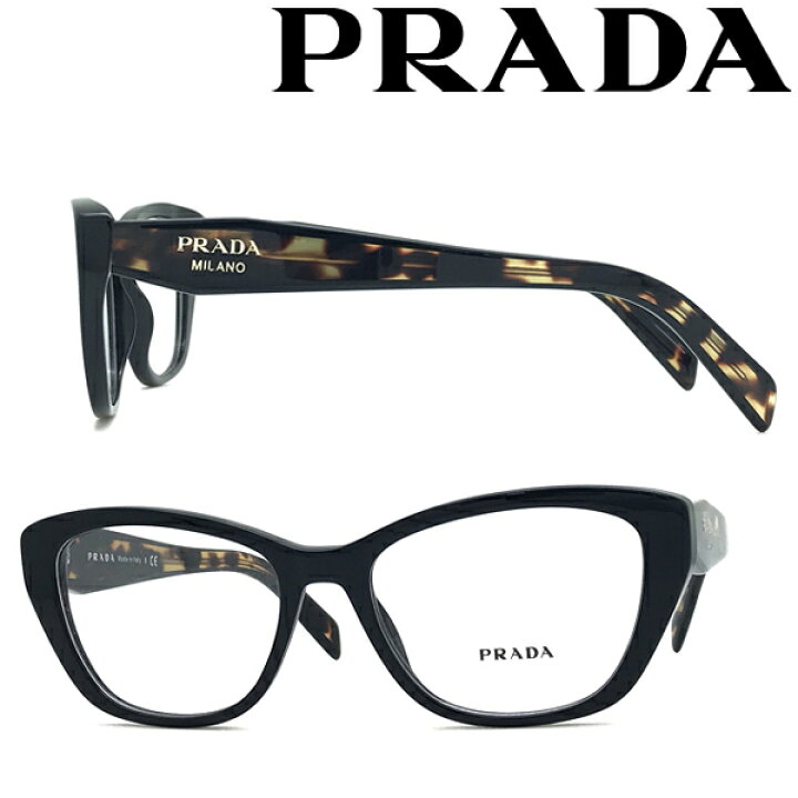 楽天市場】PRADA メガネフレーム プラダ メンズ&レディース ブラック  