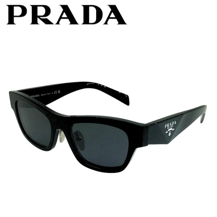 楽天市場】PRADA サングラス プラダ ブラック prb09sf-16k08z UVカット 