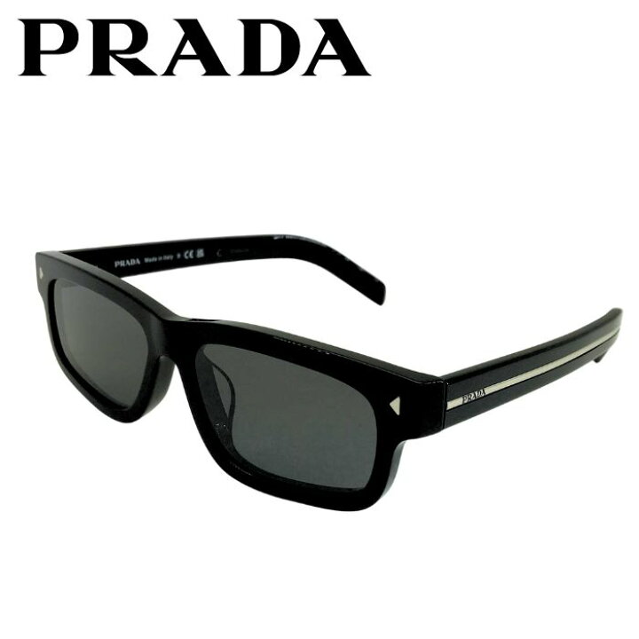 楽天市場】PRADA サングラス プラダ ブラック prb11sf-16k731 UVカット 