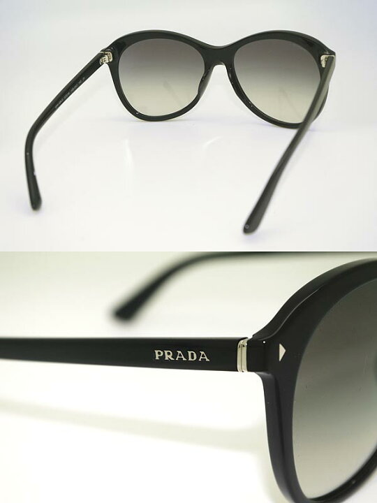 楽天市場】PRADA プラダ グラデーションブラック サングラス PR-13RSF  