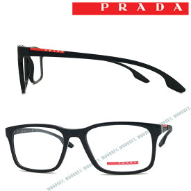 PRADA LINEA ROSSA メガネフレーム プラダリネアロッサ メンズ&レディース ブラック 眼鏡 0PS-01LV-1AB1O1 ブランド