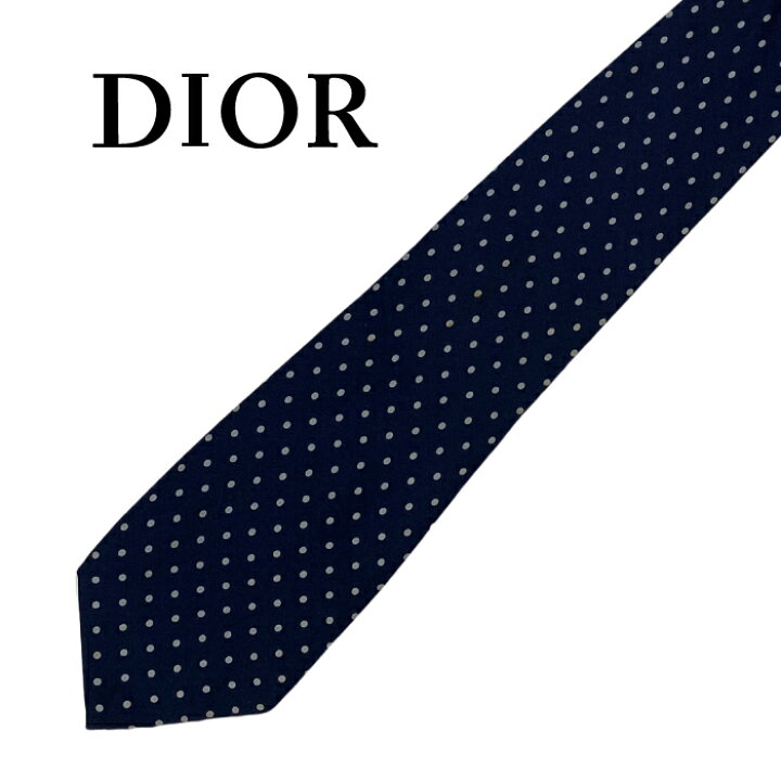 楽天市場】【中古】Christian Dior ネクタイ クリスチャンディオール 