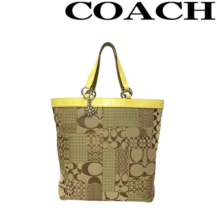 楽天市場】【中古】COACH トートバッグ コーチ【非常に良い】C05Q 3694 