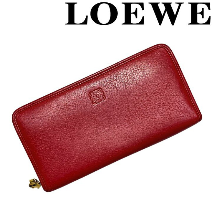 楽天市場】【中古】LOEWE 長財布 ロエベ【非常に良い】レディース 
