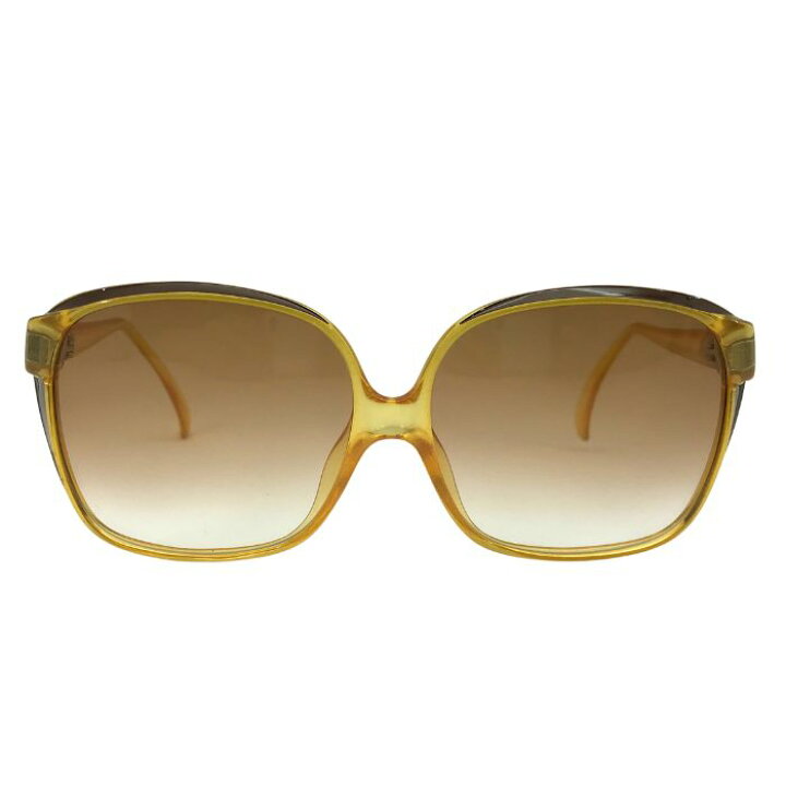 超美品 Christian Dior ディオール CDロゴ ゴールドフレーム  