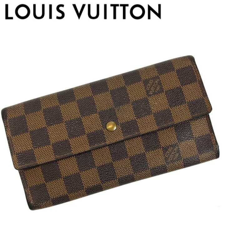 楽天市場】【中古】LOUIS VUITTON 長財布 ルイヴィトン 【非常に良い  