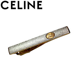 【中古】CELINE ネクタイピン セリーヌ 【非常に良い】メンズ&レディース シルバー×ゴールド r-celine-tp-0562-04 ブランド