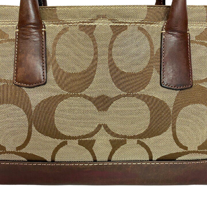 楽天市場】【中古】COACH トートバッグ コーチ 【やや傷や使用感あり 