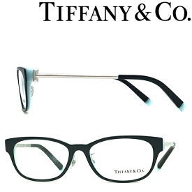 Tiffany ＆ Co. メガネフレーム ティファニー レディース ブラック×スカイブルー 眼鏡 TF2201D-8055 ブランド