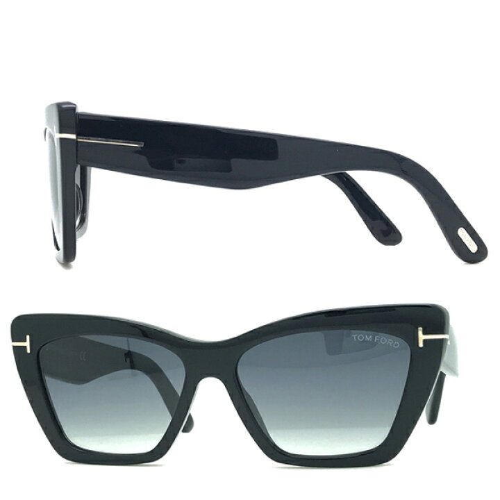 楽天市場 Tom Ford サングラス トムフォード メンズ レディース Wyatt グラデーションブラック Tf 0871 01b ブランド Woodnet 楽天市場店