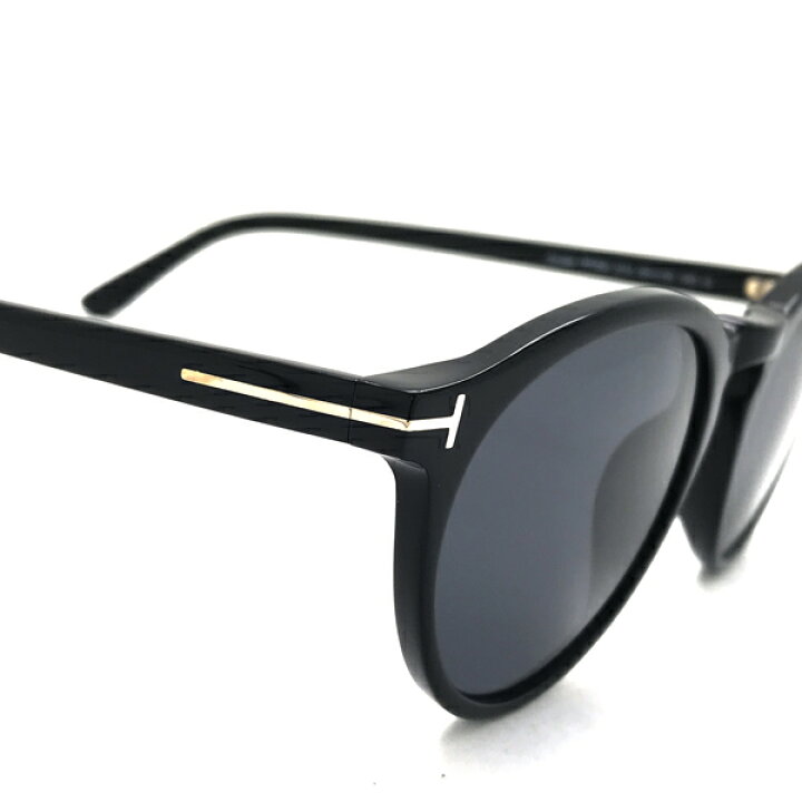 TOM FORD◇サングラス/プラスチック/ブラック/メンズ/TF904-F 01A 52  
