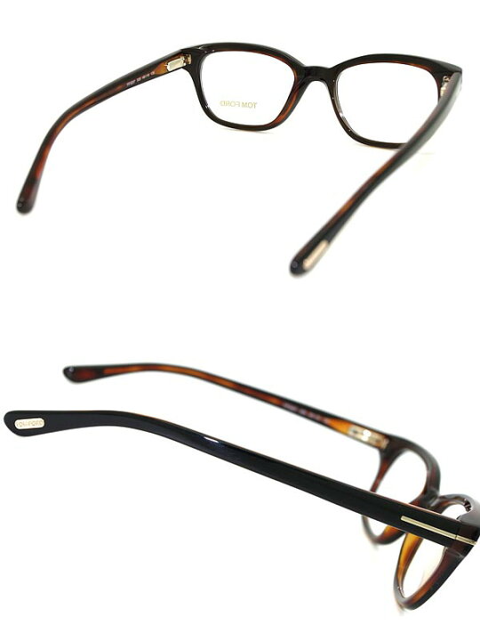 楽天市場】トムフォード 眼鏡 ブラック×鼈甲柄ブラウン TOM FORD  