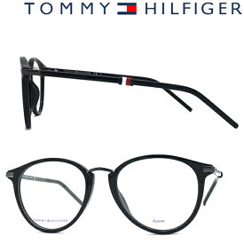 TOMMY HILFIGER メガネフレーム トミーヒルフィガー メンズ&レディース ブラック 眼鏡 00TO-1688-807 ブランド