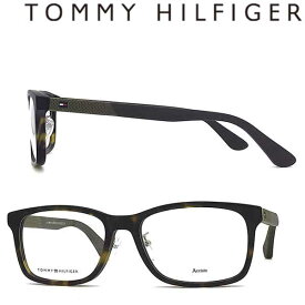 TOMMY HILFIGER メガネフレーム トミーヒルフィガー メンズ&レディース 眼鏡 マットダークハバナ TH1568F-086 ブランド