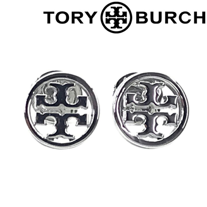 楽天市場】【在庫処分特価】TORY BURCH トリーバーチ ピアス シルバー 