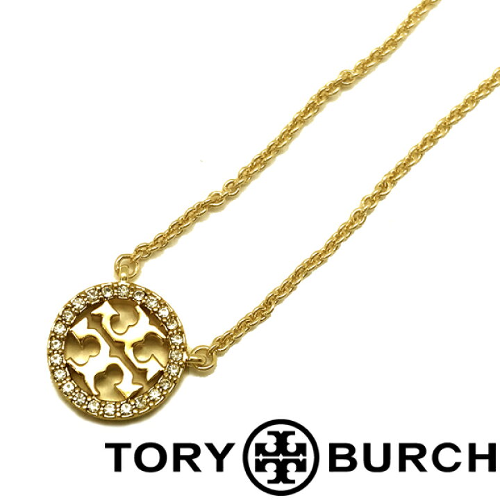 楽天市場】TORY BURCH ネックレス トリーバーチ クリスタルロゴ  
