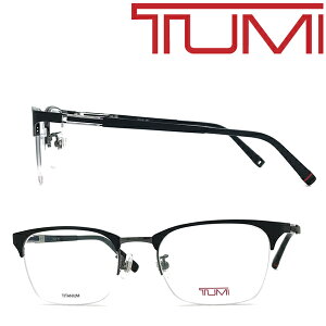 TUMI メガネフレーム トゥミ メンズ マットブラック メガネフレーム 眼鏡 TU-10-0062-01 ブランド
