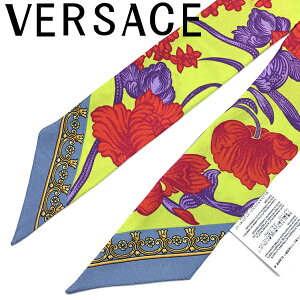 �y�݌ɏ��������zVERSACE �x���T�[�` ���F���T�[�`�F ���f�B�[�X �X�J�[�t �l�N�^�C �A�V�b�h �u�[�P �V���N ���C�g�O���[�� IBA0005-1A03879-5G230 �u�����h