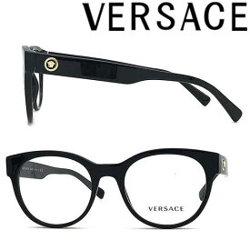 VERSACE メガネフレーム ベルサーチ ヴェルサーチェ メンズ&レディース ブラック 眼鏡 0VE-3268-GB1 ブランド