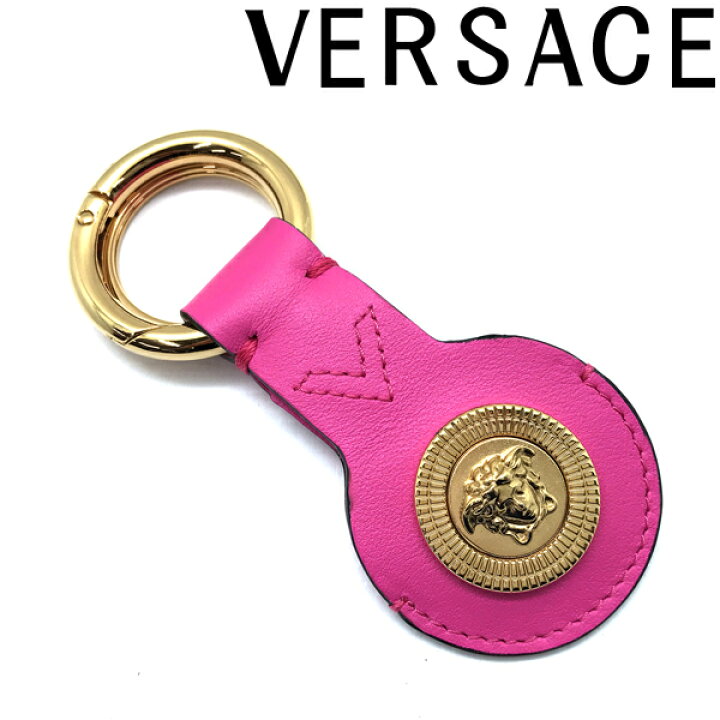 楽天市場】VERSACE キーホルダー キーリング ベルサーチ ヴェルサーチ 